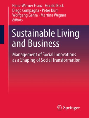 cover image of Sustainable Living and Business